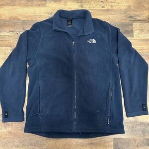 The North Face jacket Navy Full-Zip Fleece